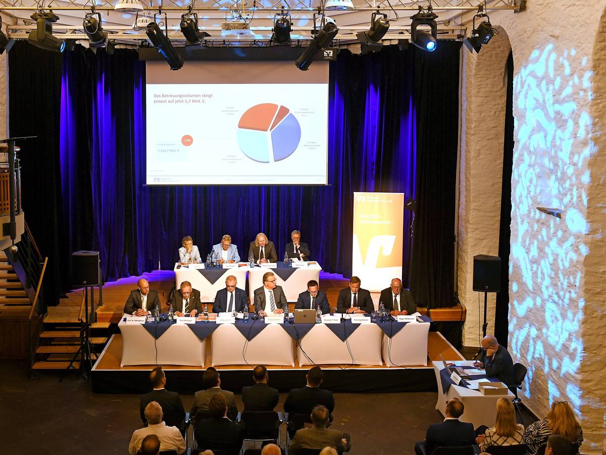 Volksbank im Bergischen zahlt Dividende von sechs Prozent