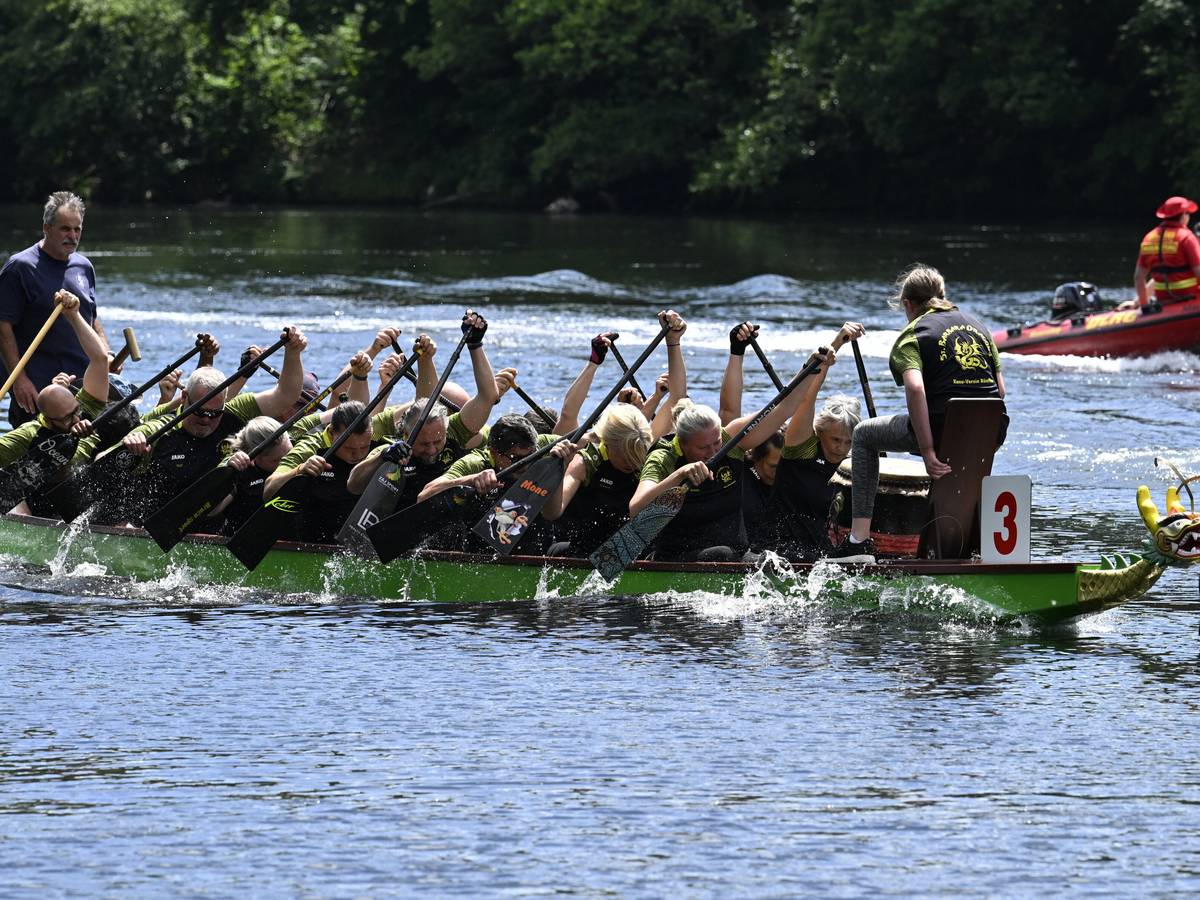 Impressionen vom 30. Bergischen Drachenbootfest